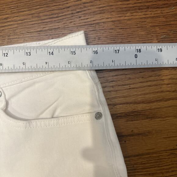 Gloria Vanderbilt Jeans White Womens Amanda Size 12 / 31 Stretch - Picture 9 of 11